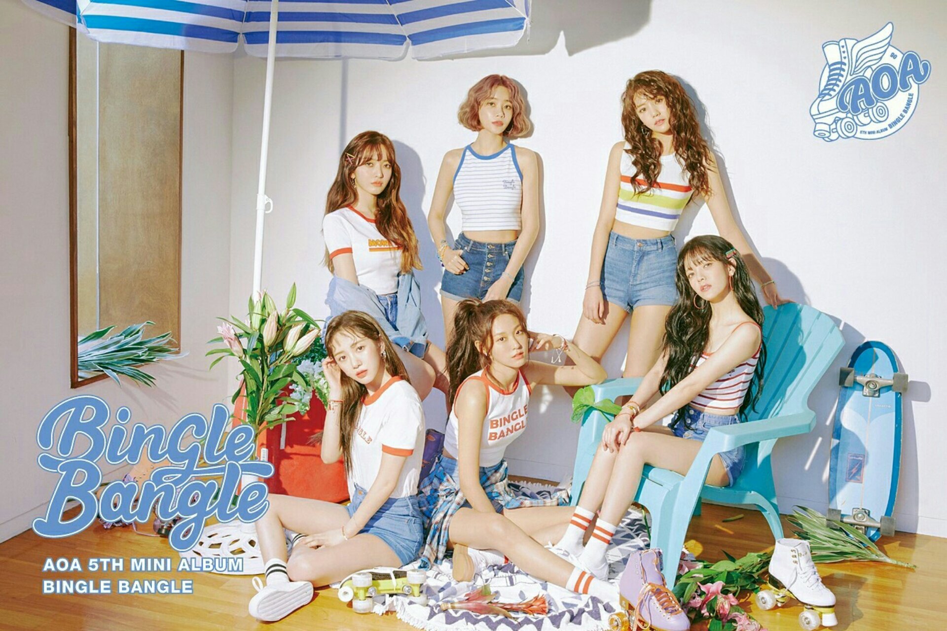 AOA reveals each members' official player cards ahead of