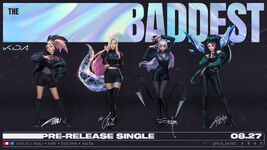 KDA The Baddest KDA Teaser