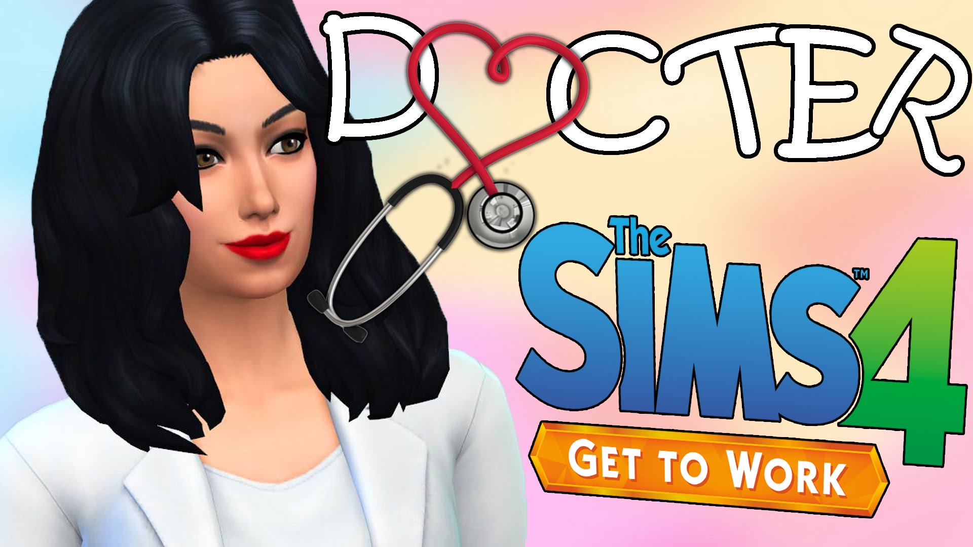 the sims 4 get to work doctor