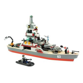 LEGO KRE-O CREATE IT 38977 U.S.S. MISSOURI BATTLESHIP GI JOE