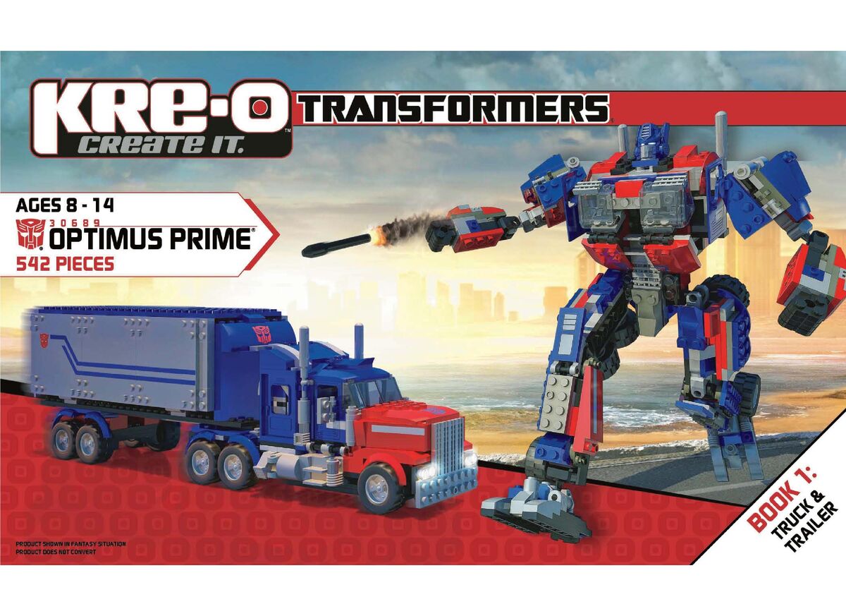 Instructions Optimus Prime KreO Wiki Fandom