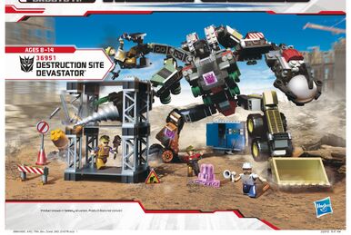 Instructions Destruction Site Devastator 2 | Kre-O Wiki | Fandom