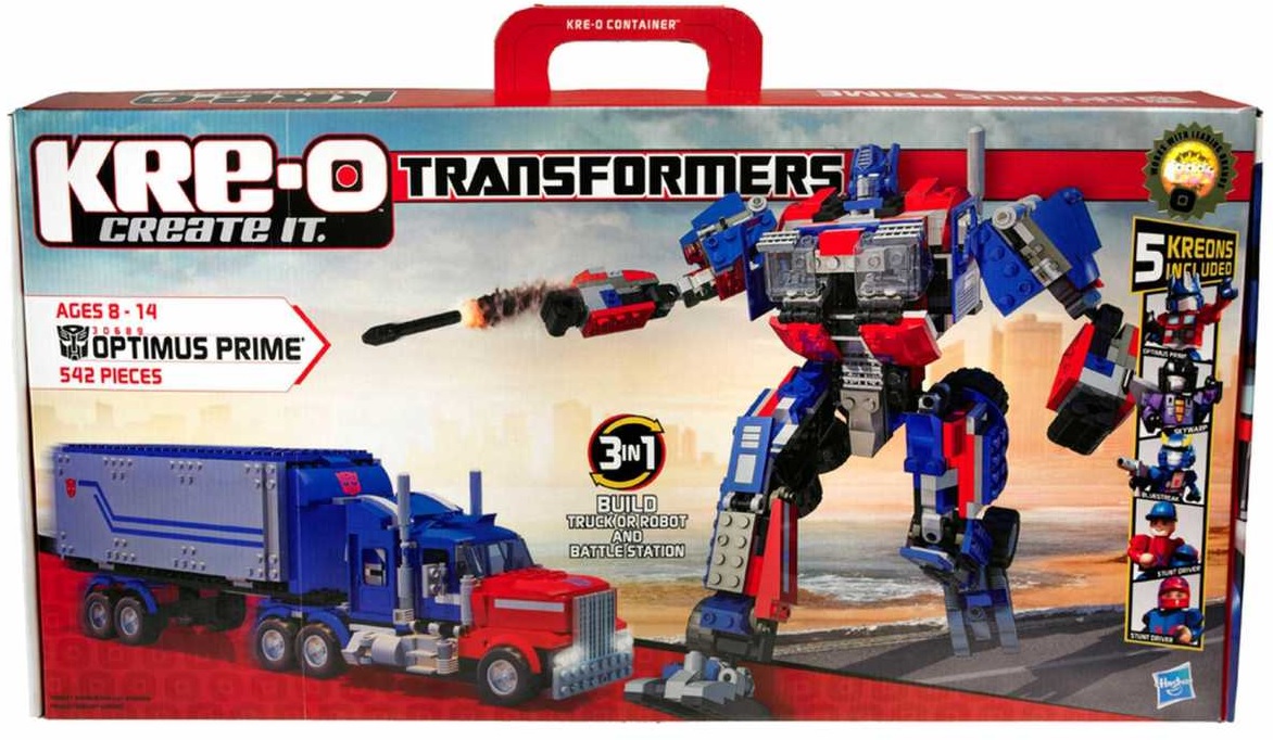 Lego kre o hotsell transformers optimus prime