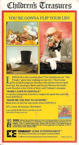 Lidsville: Volume 1 (Children 