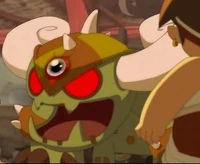 In Wakfu season 1 episode 7, Rubilax takes control of Amalia's sickened doll while it's on a rampage.