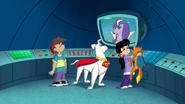 Big trouble, Superdog! Brainy Barker warns Krypto