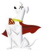 Krypto, voiced by Samuel Vincent