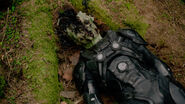 Brainiac, seemingly dead