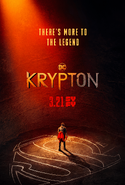Krypton poster - There's More to the Legend