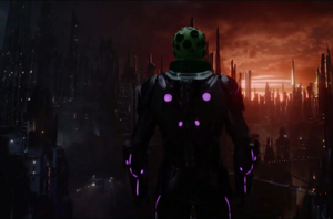 Brainiac arrives at Krypton