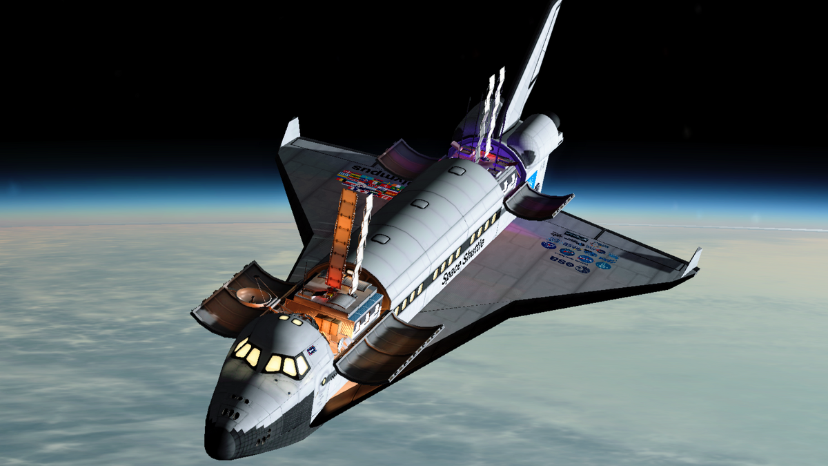 space shuttle orbiter structure
