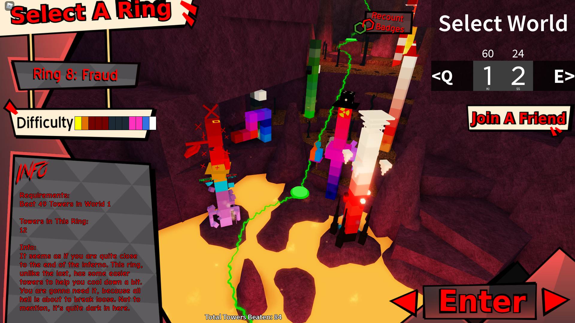 Ring 8 Juke S Towers Of Hell Wiki Fandom - roblox jtoh wiki ring 8