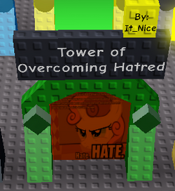 Tower Of Overcoming Hatred Juke S Towers Of Hell Wiki Fandom - crab rave roblox decal