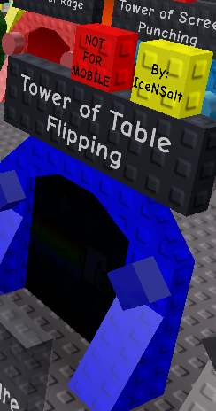 Tower Of Table Flipping Juke S Towers Of Hell Wiki Fandom - nyan cat decal roblox