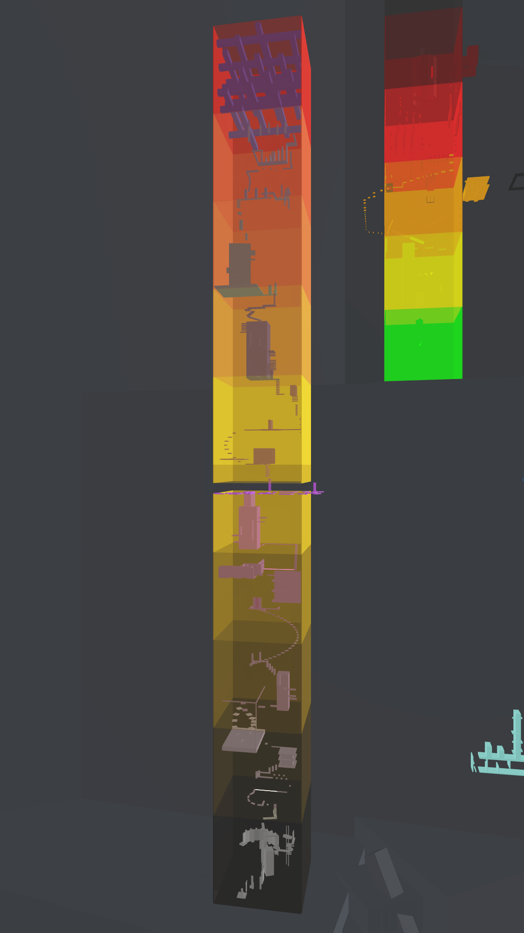 Rainbow Colors; Normal and Inverted