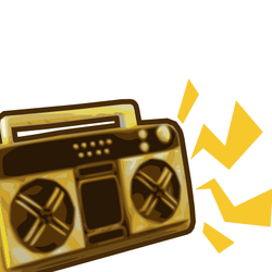 Golden Super Fly Boombox, Roblox Wiki