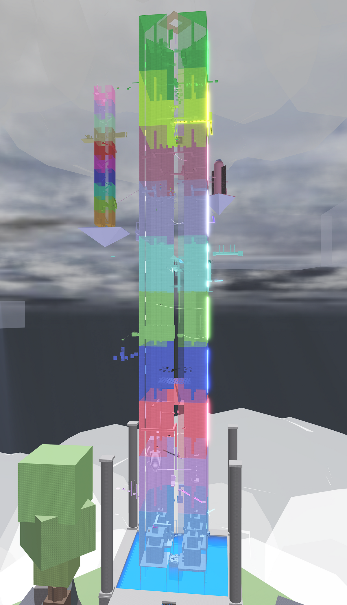 Tower of Cracked, Crushed Cubes | Juke's Towers of Hell Wiki