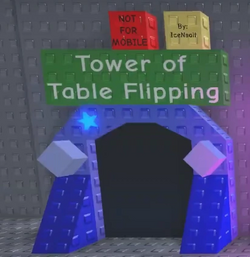 Tower Of Table Flipping Juke S Towers Of Hell Wiki Fandom - table flip studios roblox