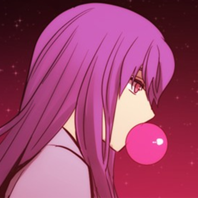 Download Vibrant Anime Character Blowing Pink Bubble Gum Wallpaper   Wallpaperscom