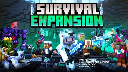 The most extensive expansion in Vanilla Minecraft!