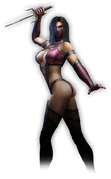 Mileena official render in the brand new MK game.