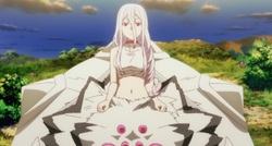 Kumo desu ga nani ka episode 24  Shiraori Enters to The Battlefield 