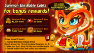 Noble Cobra - Rewards