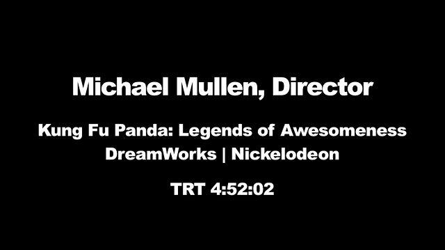 Michael Mullen Animatics 2013