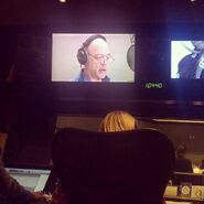 J.K. Simmons recording in the booth for Kai