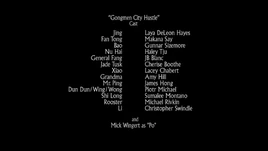 Gongmen City Hustle cast end title