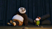 Po and Mei Li apologizing to one another