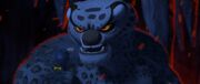 Tai Lung speaking to  after the escape