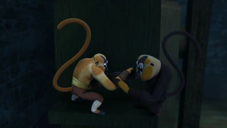 monkey kung fu panda