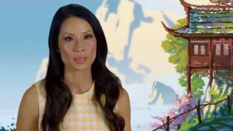 Kung Fu Panda 3 "Viper" On-Set Interview - Lucy Liu