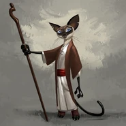 Character concept art by Bill Dely