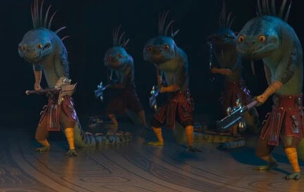 The Chameleon's komodo dragon army | Kung Fu Panda Wiki | Fandom