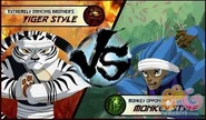"Kung Fu Face-Off" mini-game