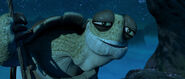 Oogway speaking his last words to Shifu