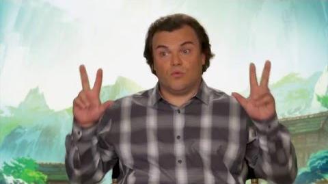 Kung Fu Panda 3 "Po" On-Set Interview - Jack Black