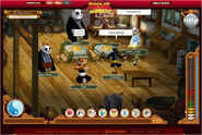 The shop's kitchen interior in Kung Fu Panda World