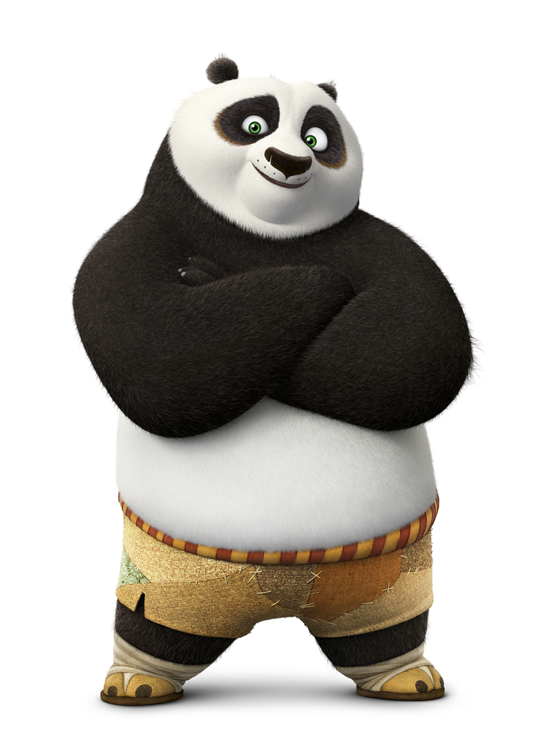 laughing kung fu panda