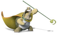 (Click here to view the unmarked original) Oogway promo graphic for Kung Fu Panda 3