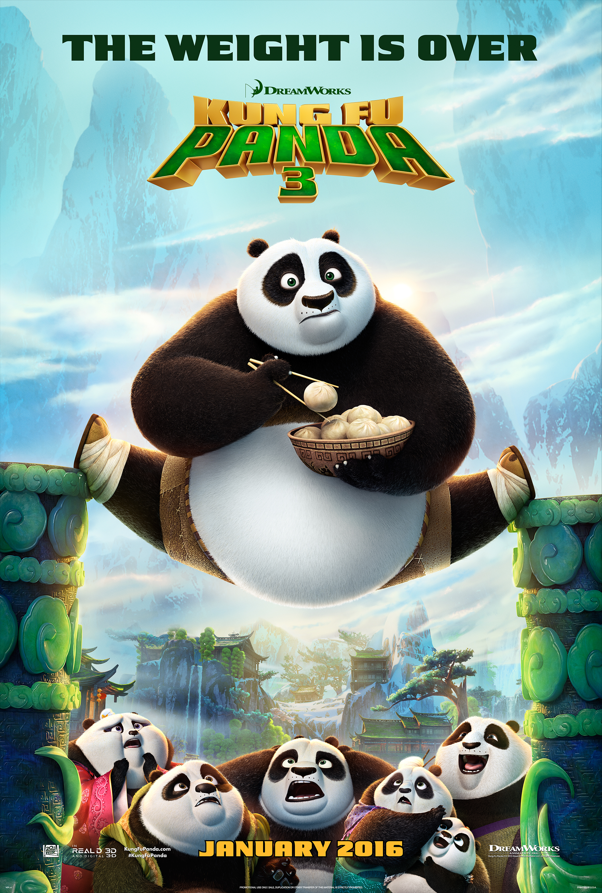 kung fu panda 3 characters