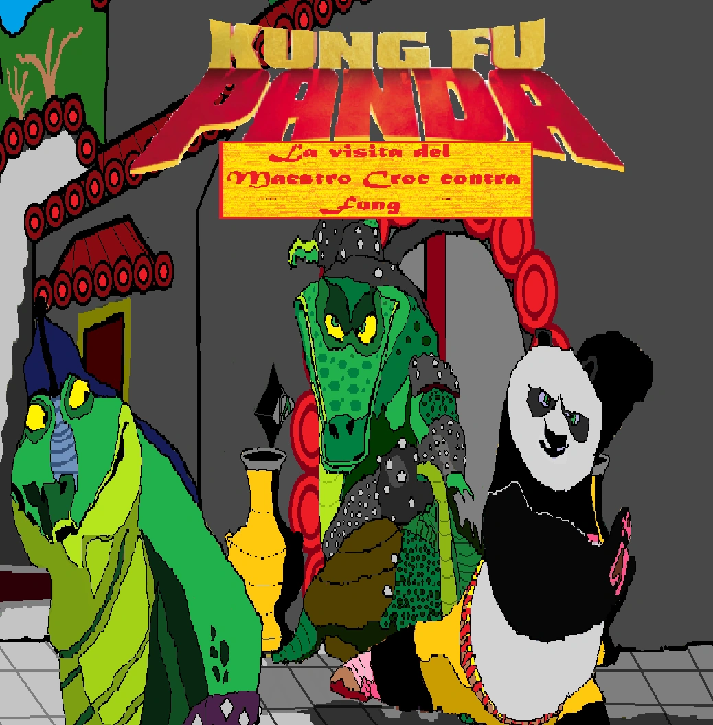 kung fu panda po y abrazo de tigresa