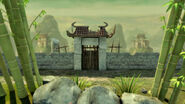 The entrance to the Qidan clan's village