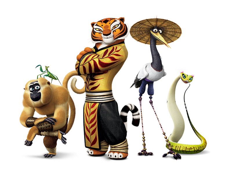 kung fu panda characters as humans