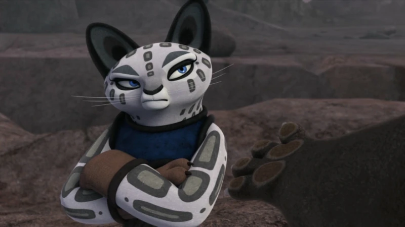 Kung Fu Panda Snow Leopard