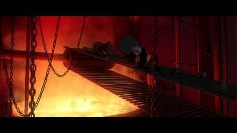 Clip from Kung Fu Panda 2 featuring the battle inside the factory