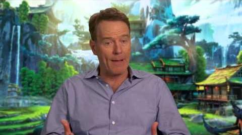 Kung Fu Panda 3 "Li" On-Set Interview Pt 1 - Bryan Cranston