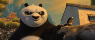 Po poised to use the technique on Tai Lung